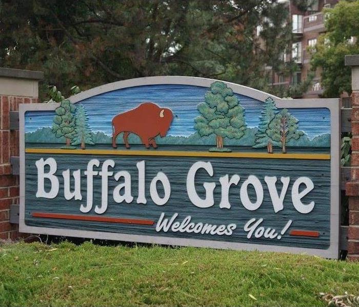 Buffalo Grove city sign
