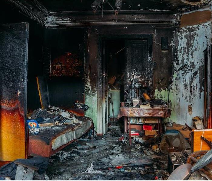 Room after a fire